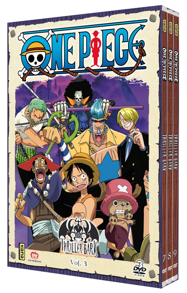 One Piece 3 Dvd Saison 6 Thriller Bark Dvd Kana Home Video