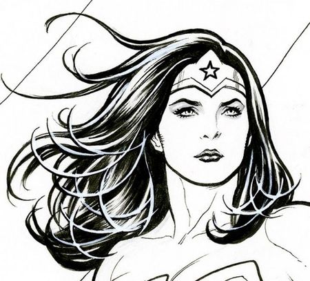 FRANK CHO ILLUSTRE WONDER WOMAN SANS OUTRAGE CETTE FOIS