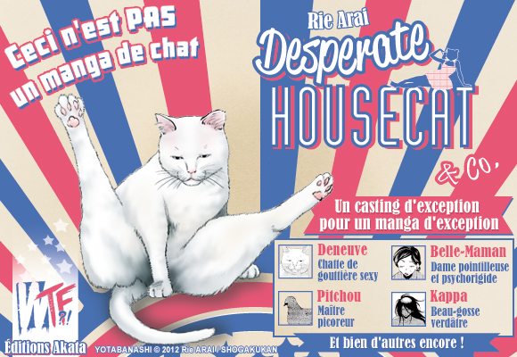 Desperate Housecat & Co. chez Akata