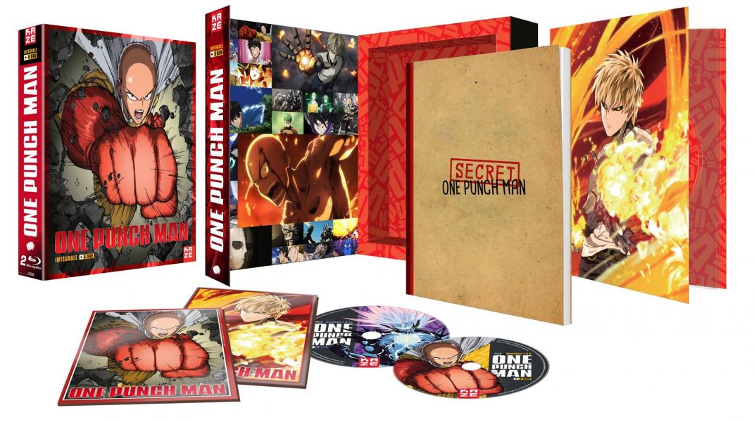 Les coffrets DVD et Blu-ray One Punch Man en images