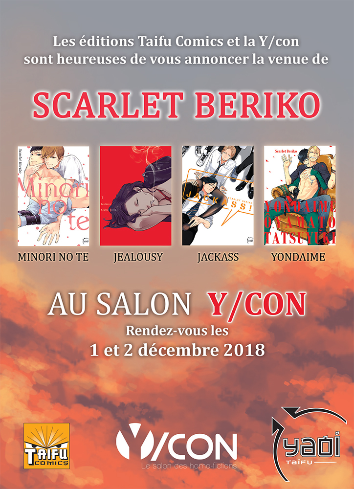 Scarlet Beriko : invitée d'honneur de la Y/CON 2018 !