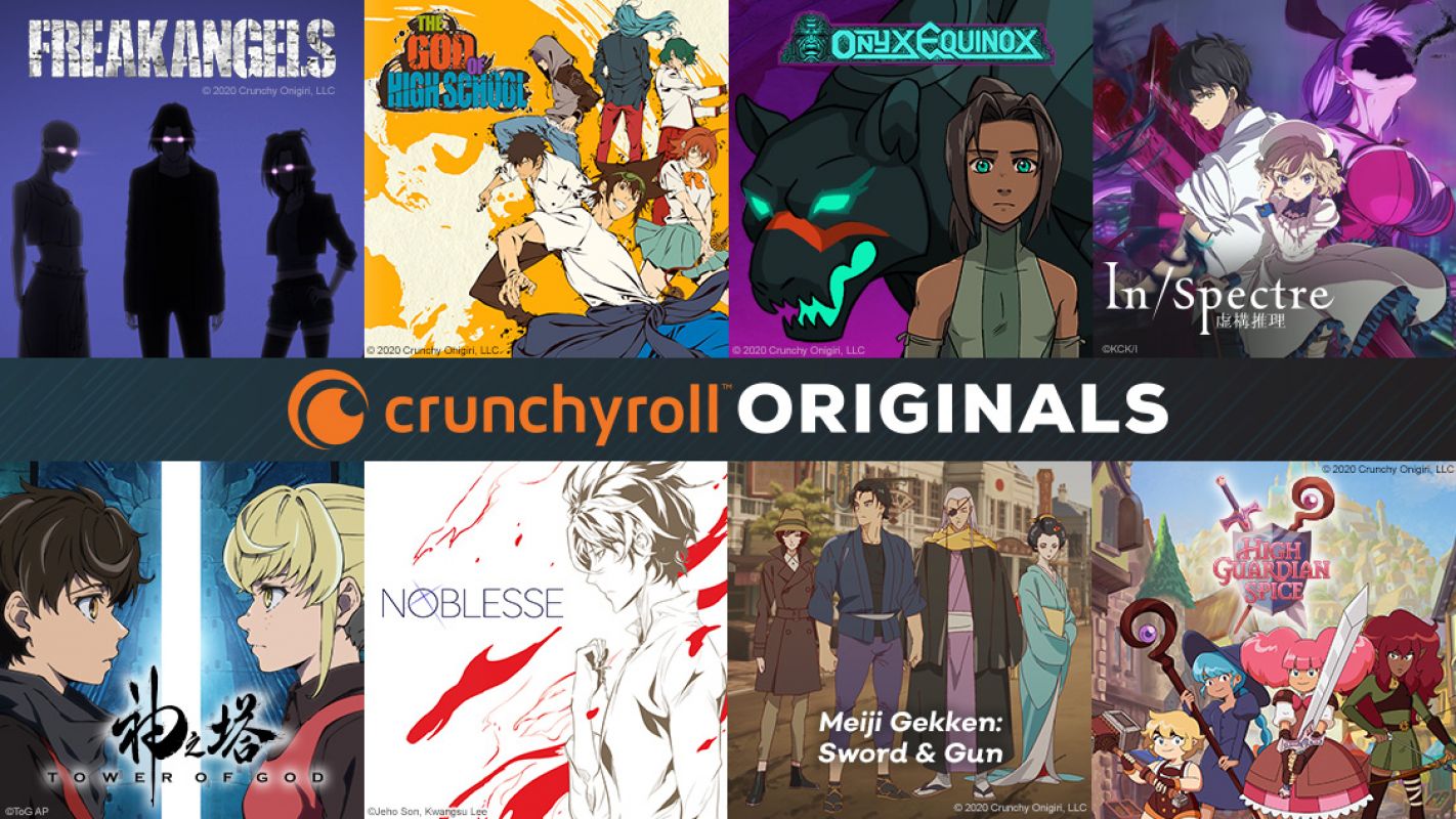 Crunchyroll dévoile ses premiers Crunchyroll Originals ! 