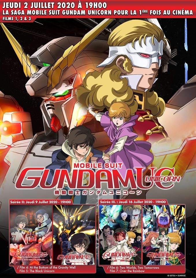 Les OAV Mobile Suit Gundam Unicorn sur les écrans du Grand Rex ! 