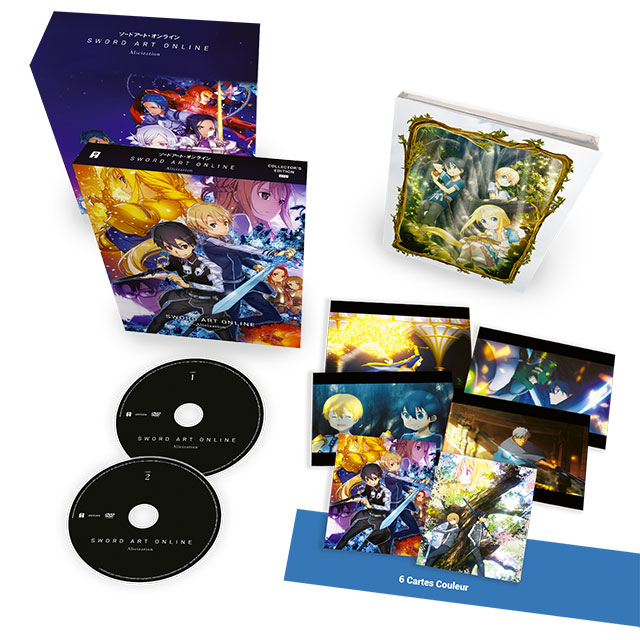 L'animé Sword Art Online Alicization arrive en coffret collector blu-ray et DVD ! 