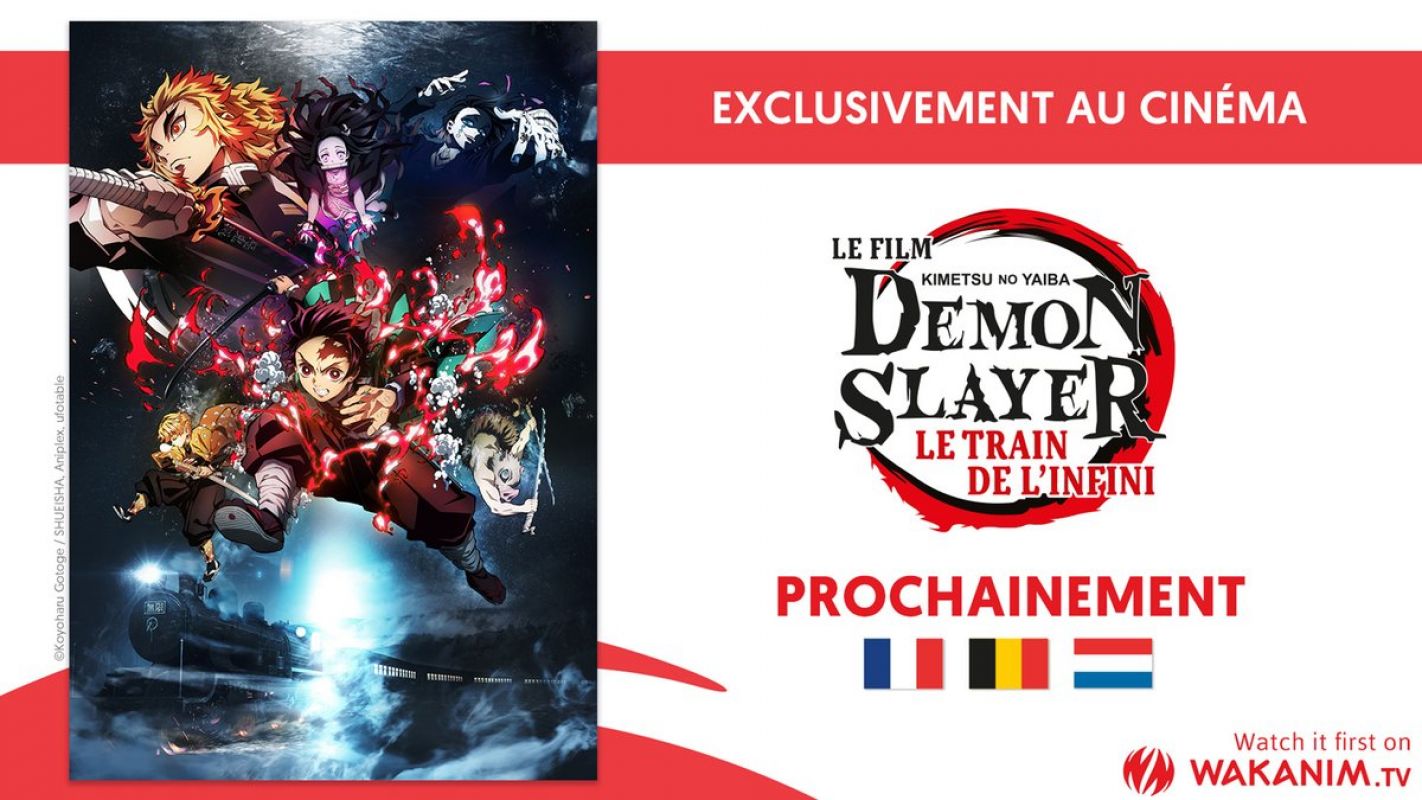 Le film Demon Slayer - Le Train de l'Infini sortira au cinéma en France ! 