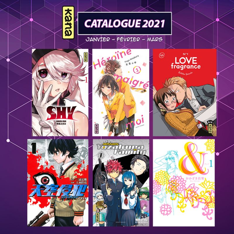Quatre nouveaux mangas chez Kana au premier trimestre 2021 ! 