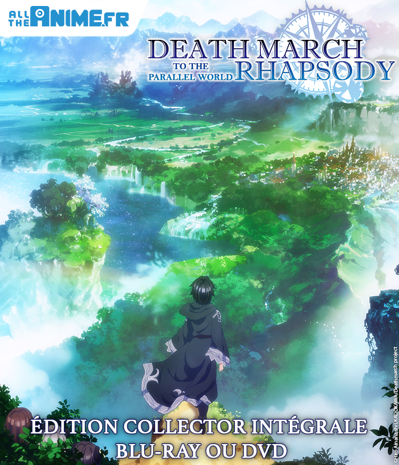 L'animé Death March to the Parellel World Rhapsody arrive en collector DVD et blu-ray ! 