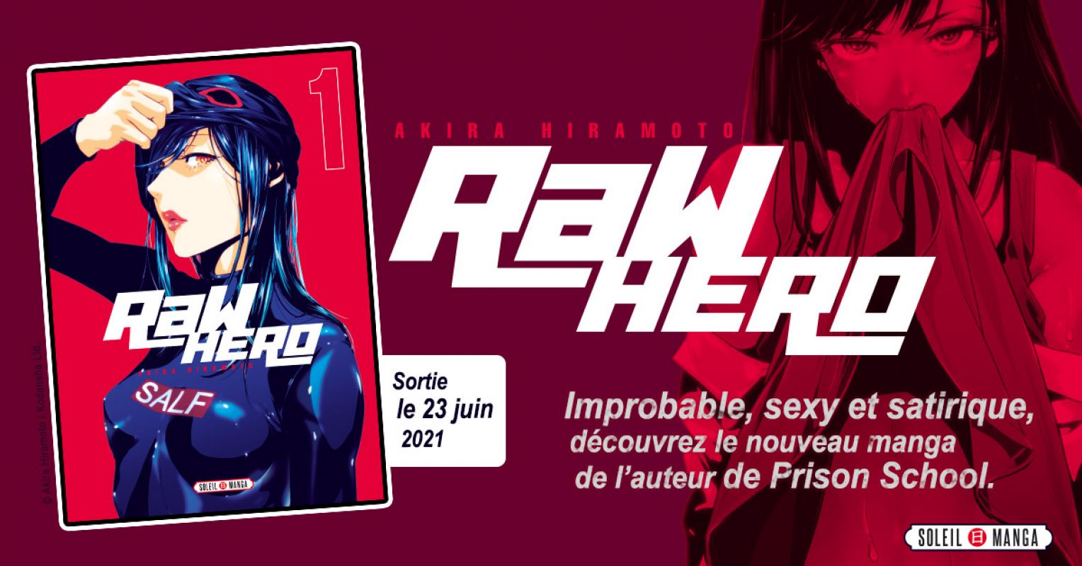 Raw Hero chez Soleil Manga
