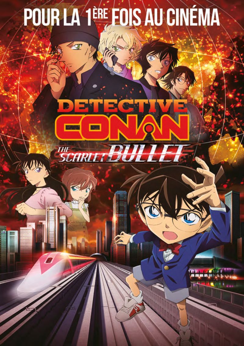 Détective Conan - The Scarlet Bullet sortira le 26 mai