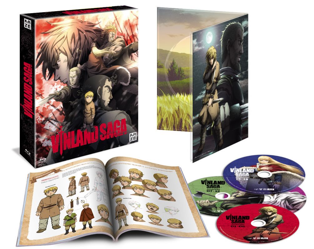 La première saison de Vinland Saga en DVD et Blu-ray chez Kazé