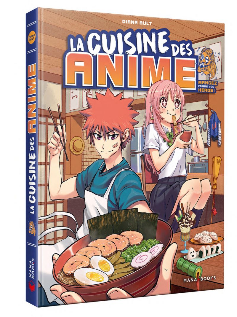 Un nouveau livre de recettes avec La Cuisine des anime