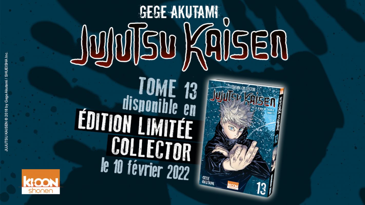 Les mangas collectors Jujutsu Kaisen 