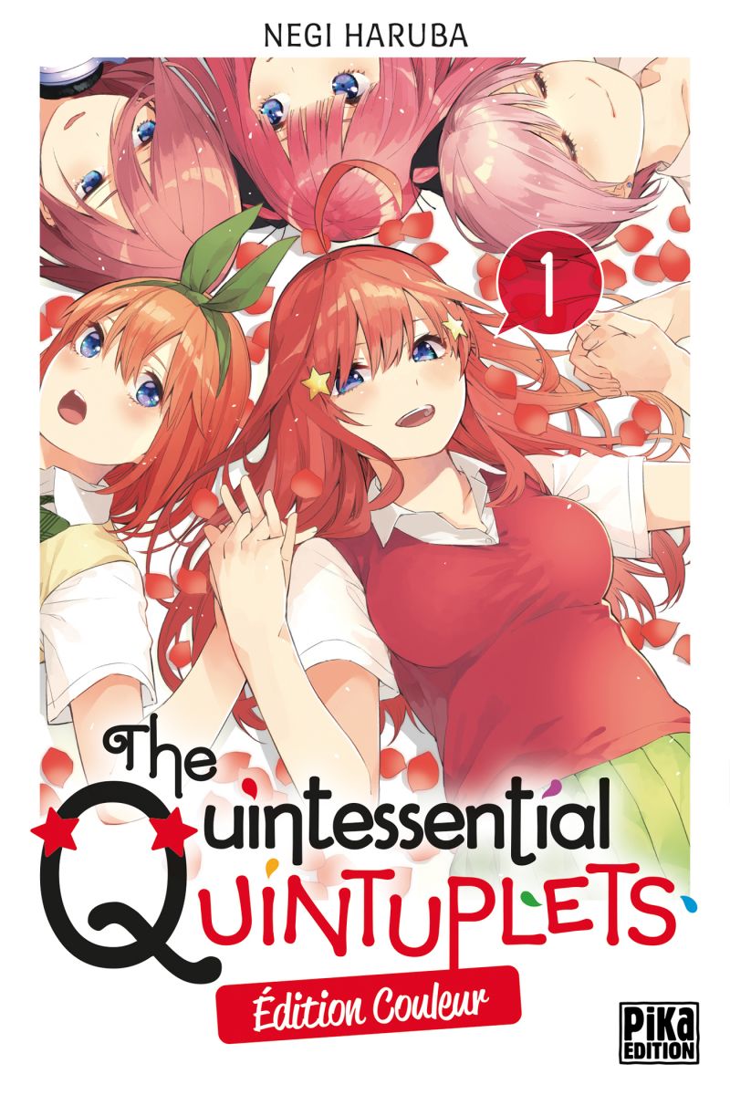 La série The Quintessential Quintuplets va vous en faire voir de toutes les couleurs !