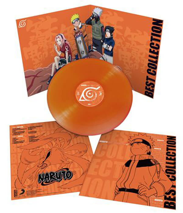 Retrouvez les opening et ending de la série culte Naruto pour la première fois sur vinyle !
