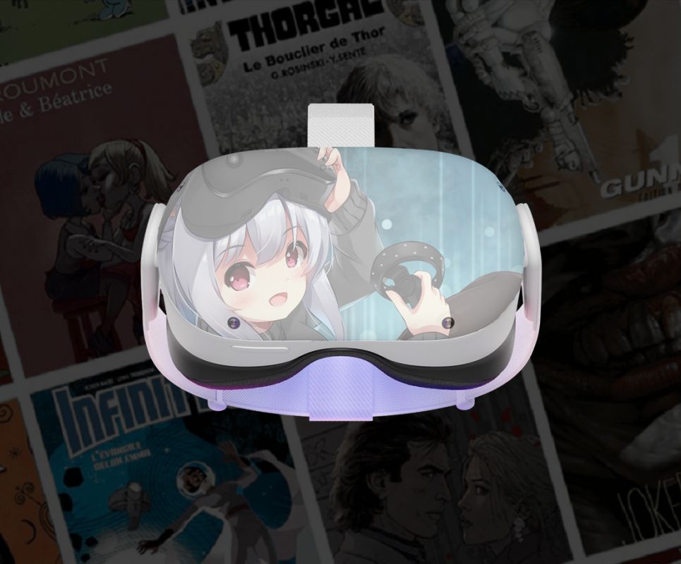 Des mangas / BD en VR ?!  Découvrez la lecture en immersion dans le metavers avec l'appli VR izneo !