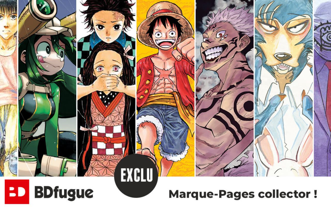 My Hero Academia, One Piece, 20th Century Boys : Des marque-pages exclusifs à collectionner chez BDfugue ! 