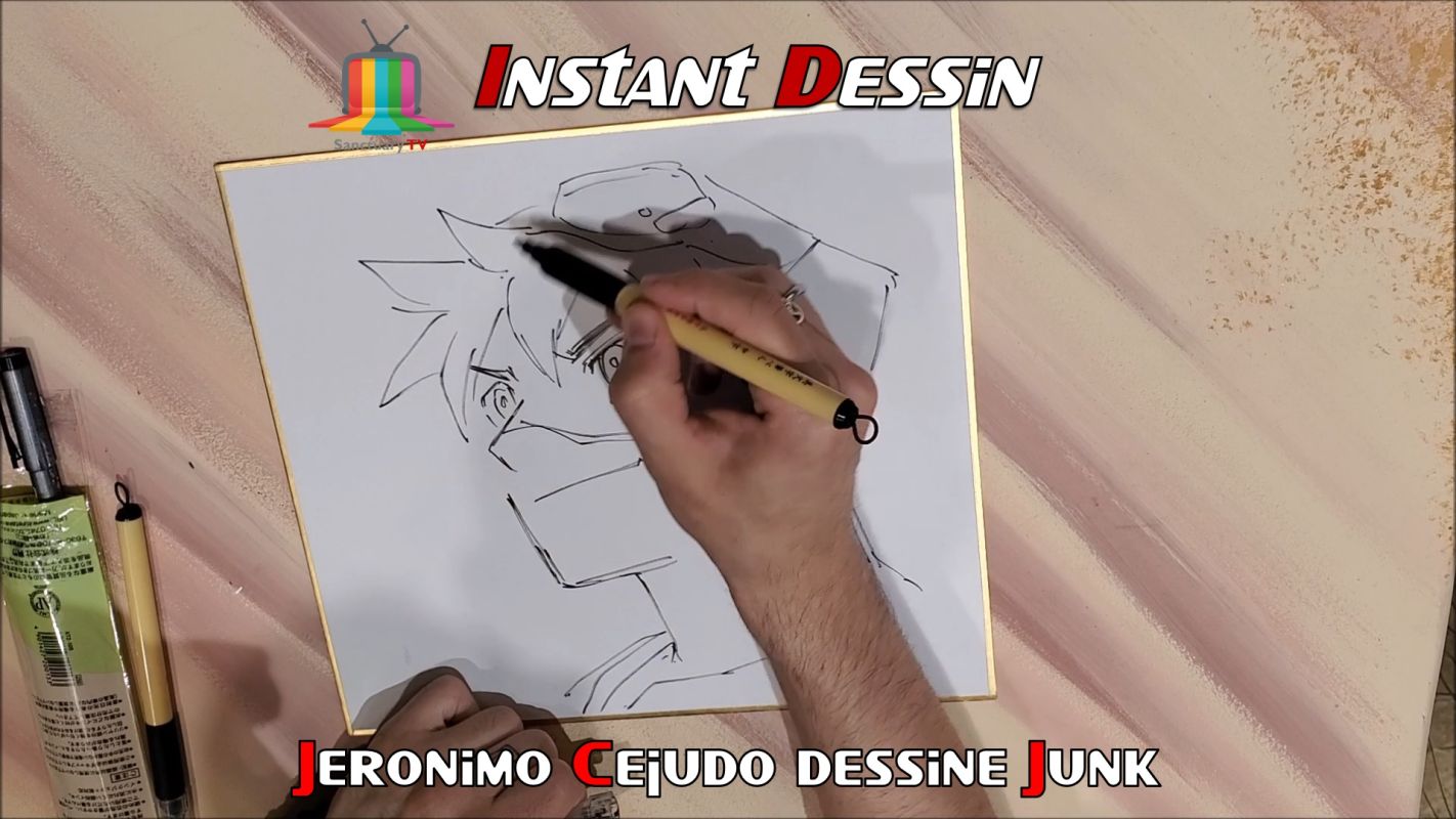 Instant Dessin : Jéronimo Céjudo dessine Junk