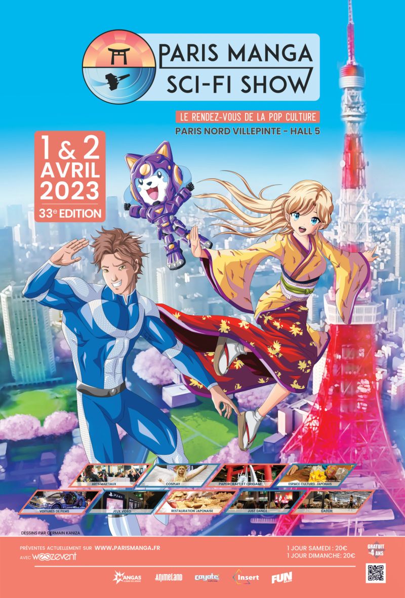 Paris Manga & Sci-fi show 33e édition