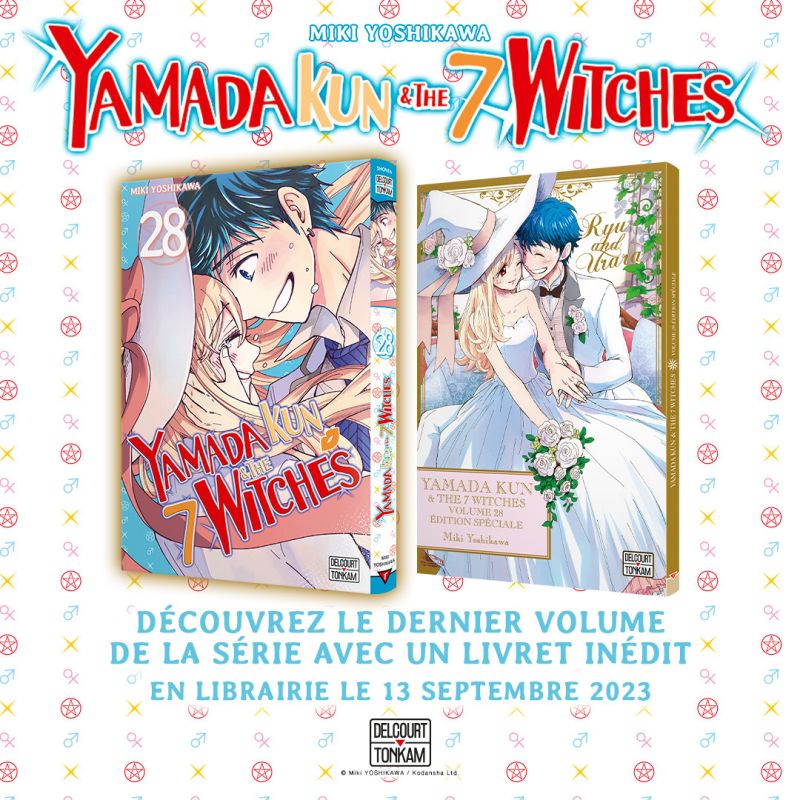 Le dernier volume de Yamada-kun and the 7 witches aura droit à une édition spéciale