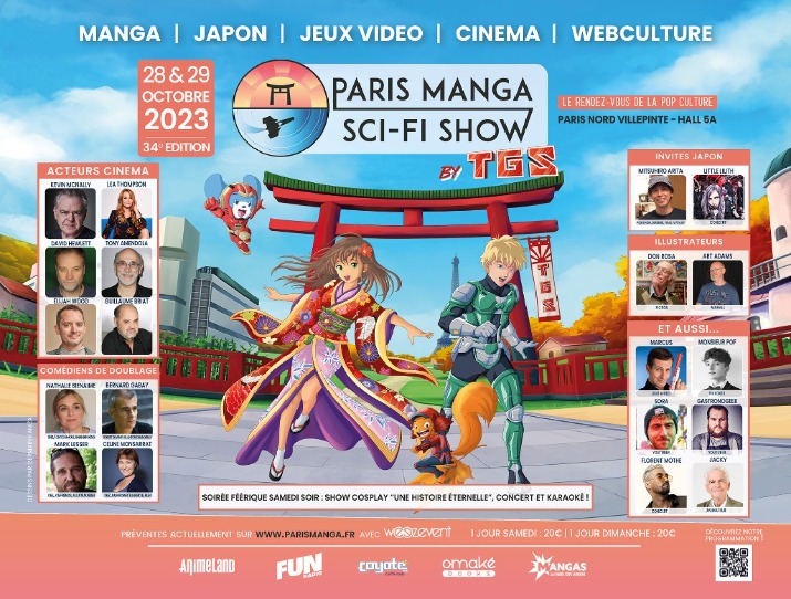 Paris Manga & Sci-fi show 34e édition by TGS