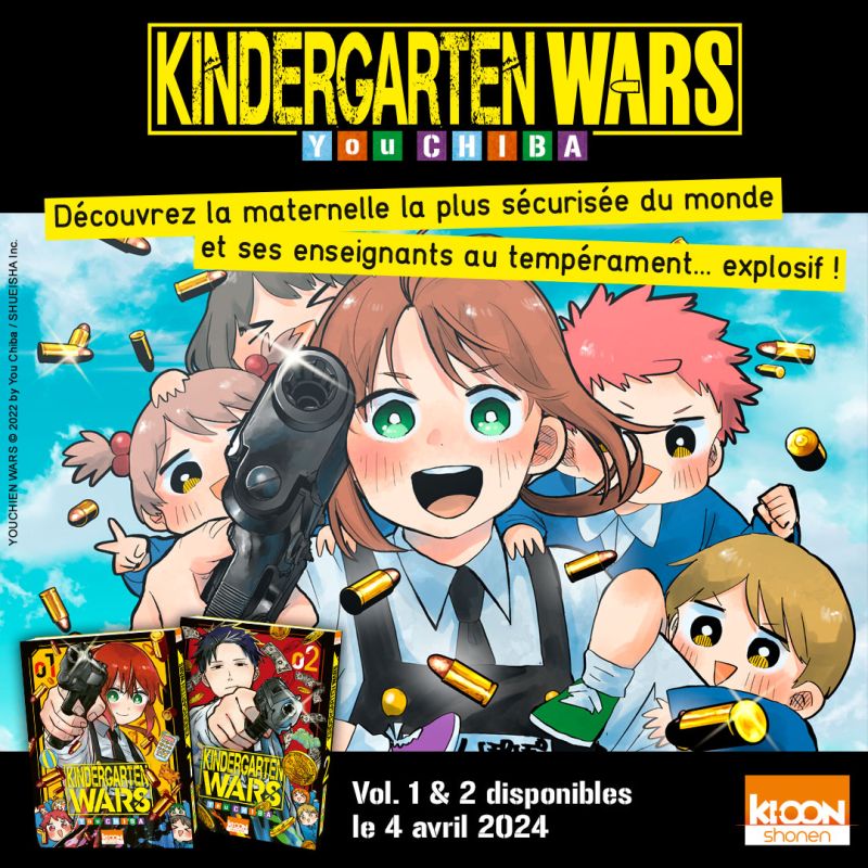 Kindergarten Wars : la maternelle la plus surprenante arrive chez Ki-oon