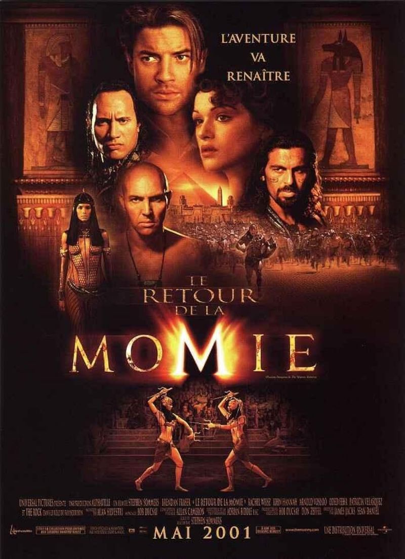 Retour vers le passé : Le Retour de la Momie (2001)